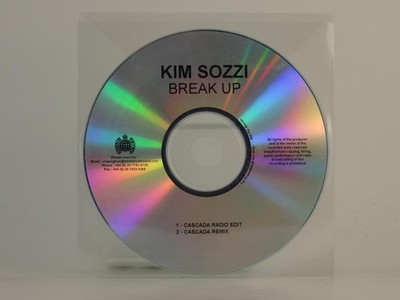 KIM SOZZI BREAK UP (H1) 2 Track Promo CD Single including Plastic Sleeve MINISTR