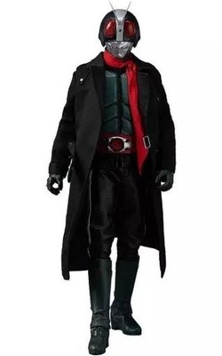 threezero FigZero Shin Kamen Rider No. 2 1/6 Scale Action Figure Used