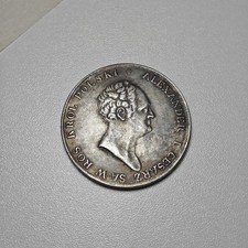 1825 poland 10 zlotych coin