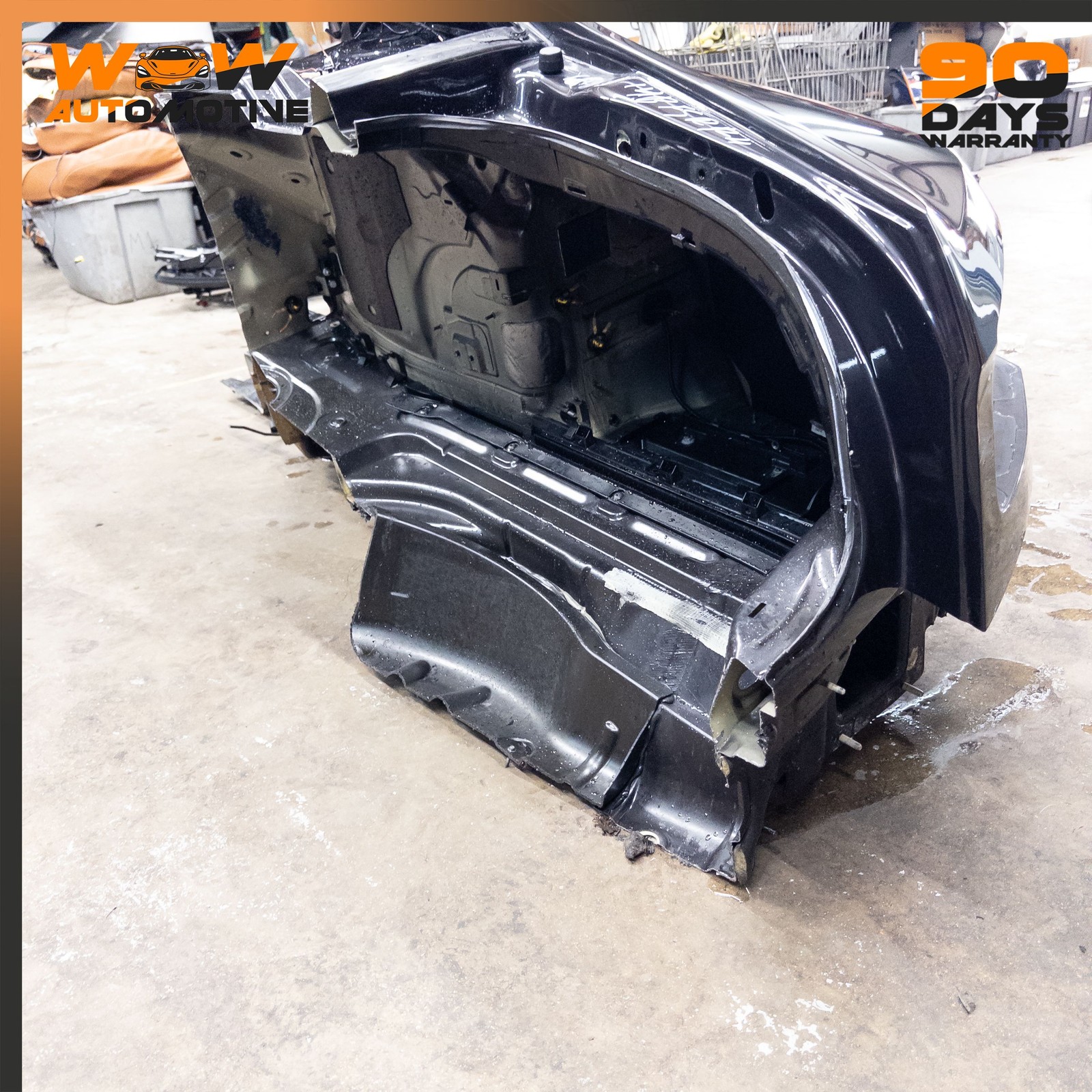 14-19 BENTLEY FLYING SPUR REAR RIGHT QUARTER PANEL BODY STRUCTURAL METAL CUT OEM