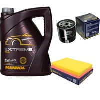 SCT Inspektionspaket 5L Mannol Extreme 5W-40 FüR Opel Meriva Tigra Twintop Combo