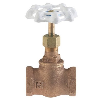 MILWAUKEE VALVE UP502 3/4'' Globe Valve,3/4'',Bronze,FNPT,300 psi 39A277