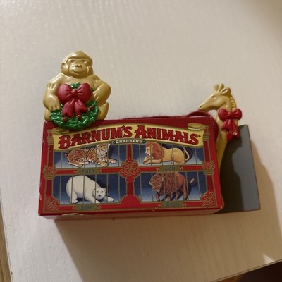 1998 BARNUM S Animal Crackers Christmas Ornament. Nabisco *Missing Lion**