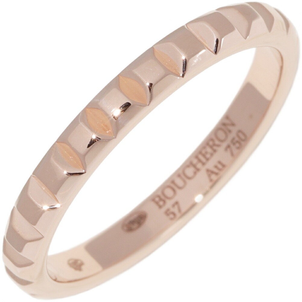 Boucheron QUATRE Clou de Paris Ring 750PG US#7-1/2~8 P0067720