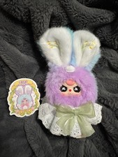 Baby Three Mist Lily Flower Fairy Bunny with Keychain  