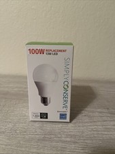 100W Replacement 13W LED Simply Conserve Dimmable A19 Warm White bulb P hotos 