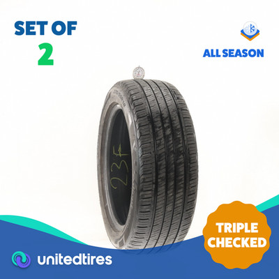 Set of (2) Used 225/55R18 Celimo Salient CS210 98V - 7.5/32