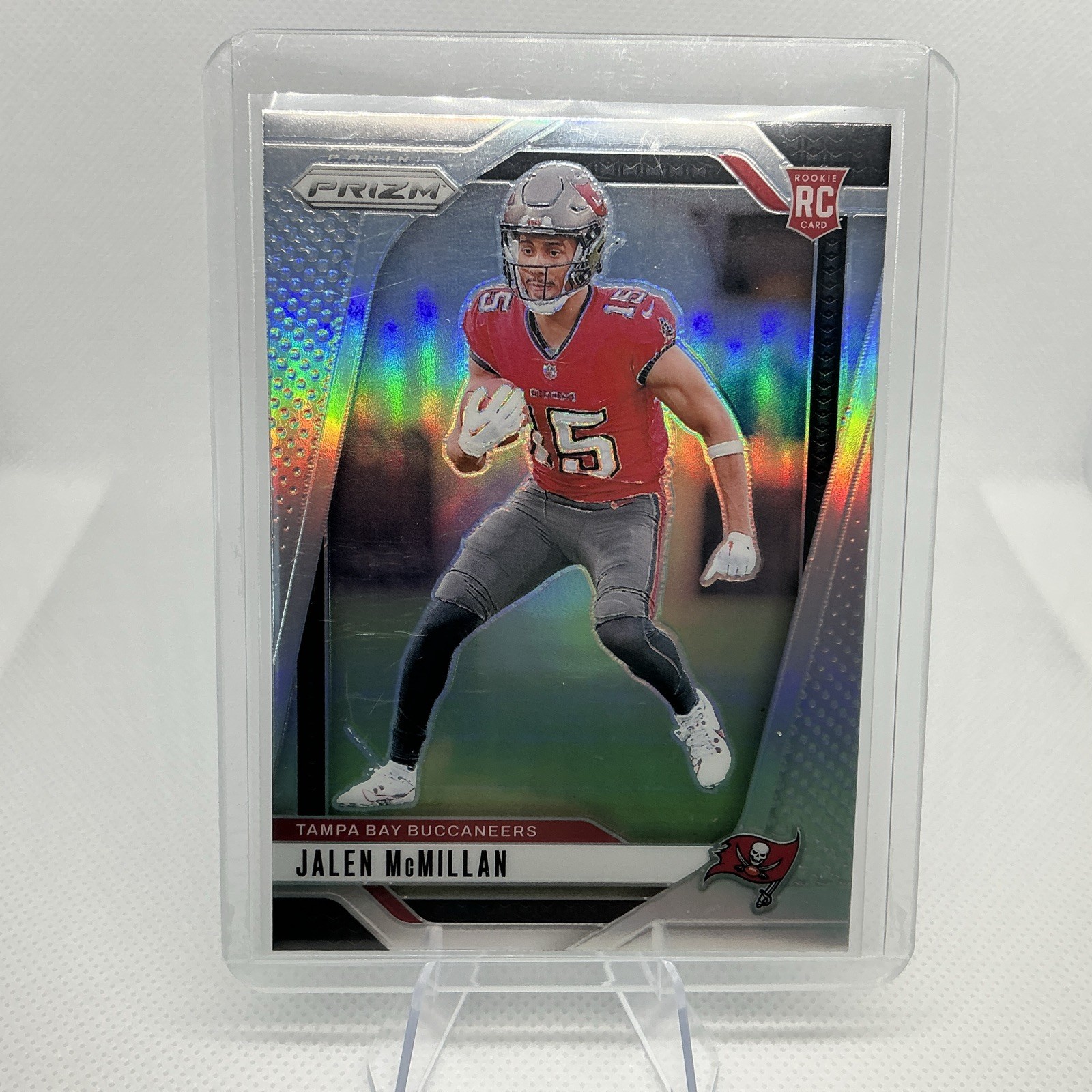 2024 Panini Prizm - Jalen McMillan Rookie Silver Prizm RC #338 Buccaneers