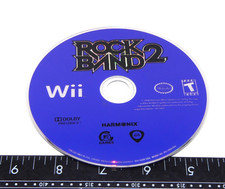 Rock Band 2 Disc Only Nintendo Wii Game Tested & Works