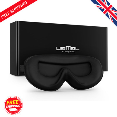 100% Blackout Schlafmaske Null Druck Augenmaske verstellbar Reise Schlafmaske