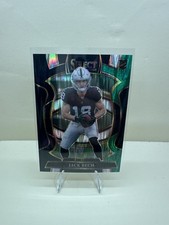 2025 Panini Select - Concourse Jack Bech #6 Black & Green Shock Prizm (RC)