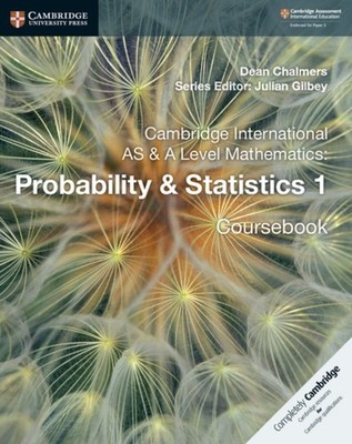 Cambridge International AS  A Level Mathematics  by Dean Chalmers PAPERBACK
