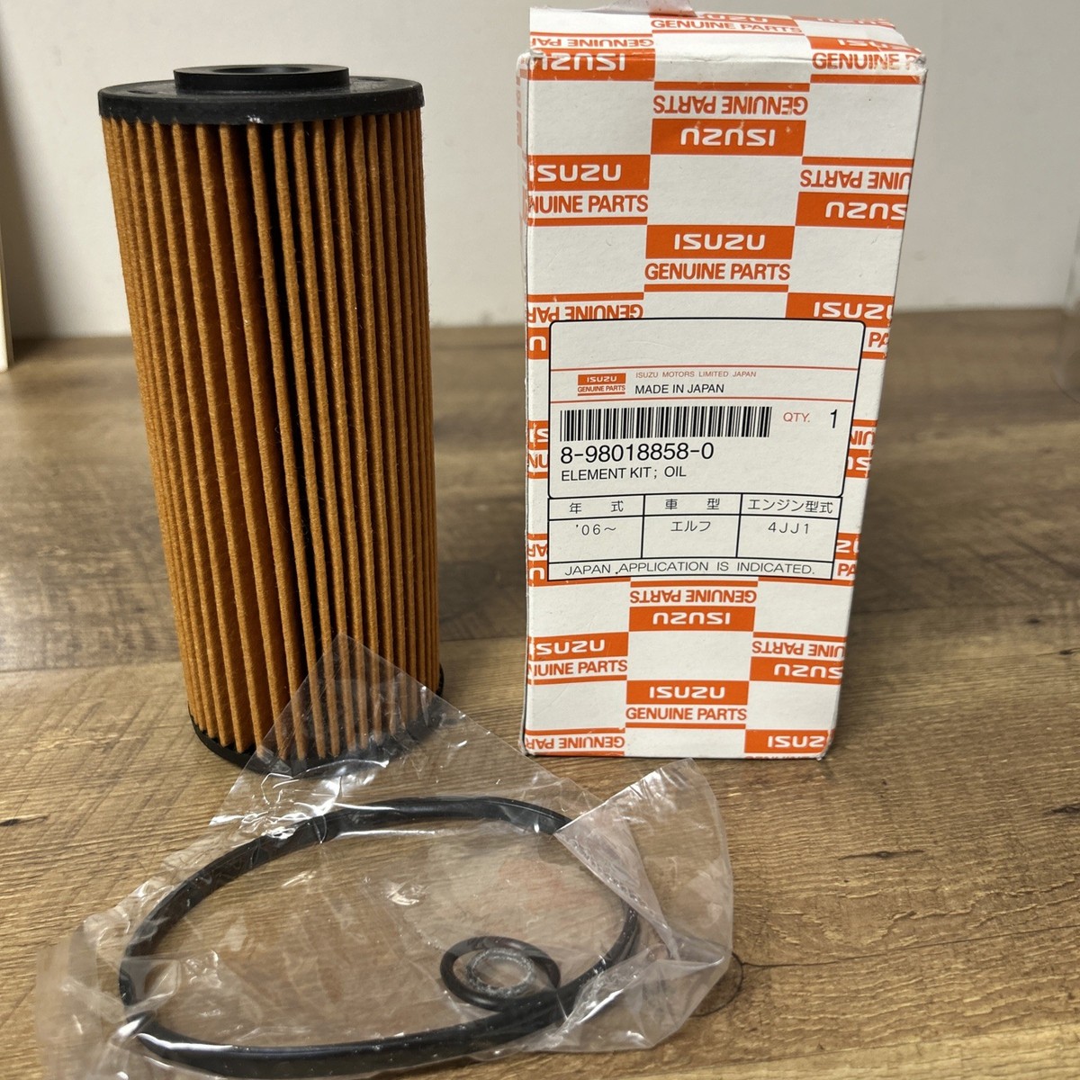 ISUZU Fuel Filter Element Kit 8-98018858-0 OEM | eBay