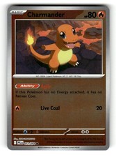 2025 Pokemon PFL Charmander Reverse Holo 011/094