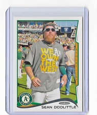 2014 TOPPS SEAN DOOLITTLE BASE CARD - CARD #226 - ATHLETICS - FREE SHIPPING
