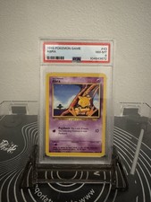 1999 POKEMON BASE SET UNLIMITED #43 ABRA PSA 8