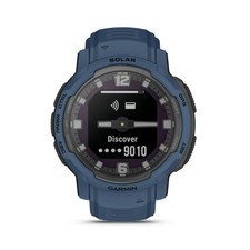 Garmin Instinct Crossover Solar Standard Edition Hybrid Smartwatch (Tidal Blue)