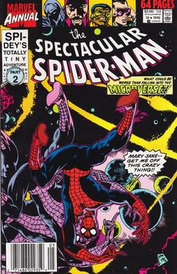 Spectacular Spider-Man Annual #10 (1990) in 8.0 Very Fine -Unlimited Shipping