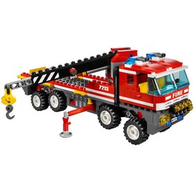 LEGO [City] - Off-Road Fire Truck & Fireboat Building Set - Fire Series (7213)