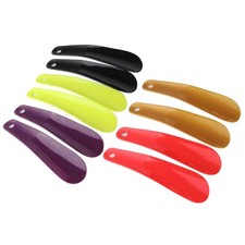 10Pcs Plastic Shoe Horn 6.3" Travel Shoe Horn for Men, Women and Kids Random ...
