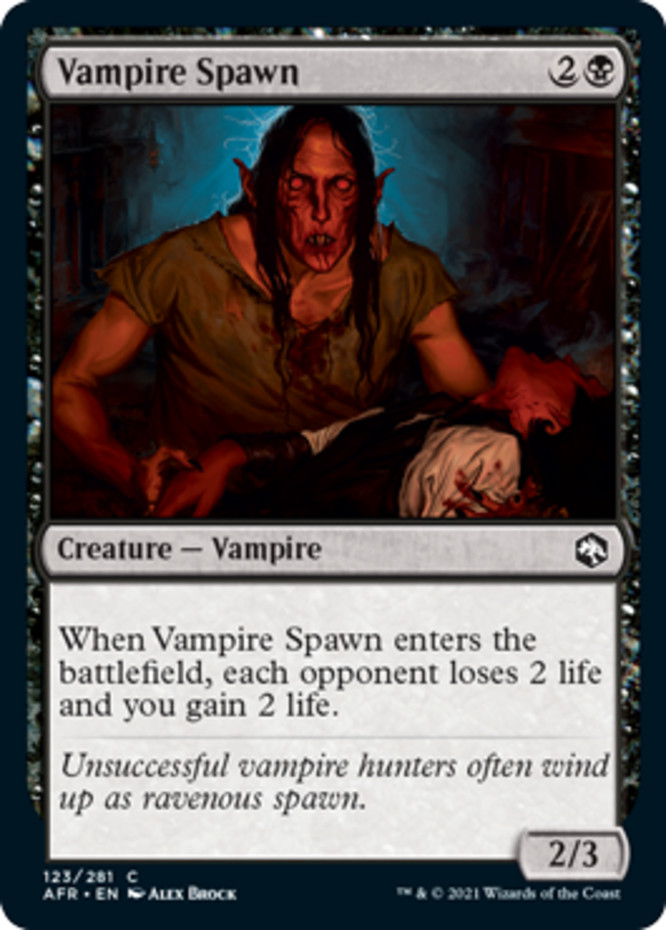 Vampire Spawn - Heavily Played, English