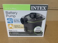 INTEX QuickFill Electric Air Pump: Inflates and Deflates Air Mattresses