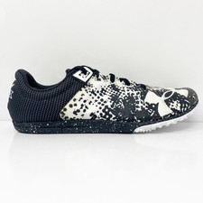 NEW Under Armour Men's XC Cross Country Brigade Spikes Black/White-Pick Size