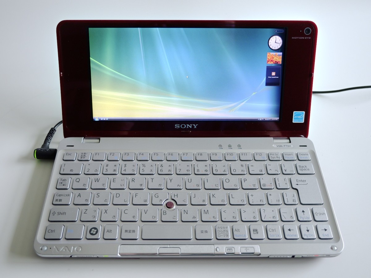 Sony VAIO VGN-P70H Atom Z520 1.3GHz 2GB RAM 60GB HDD Excellent