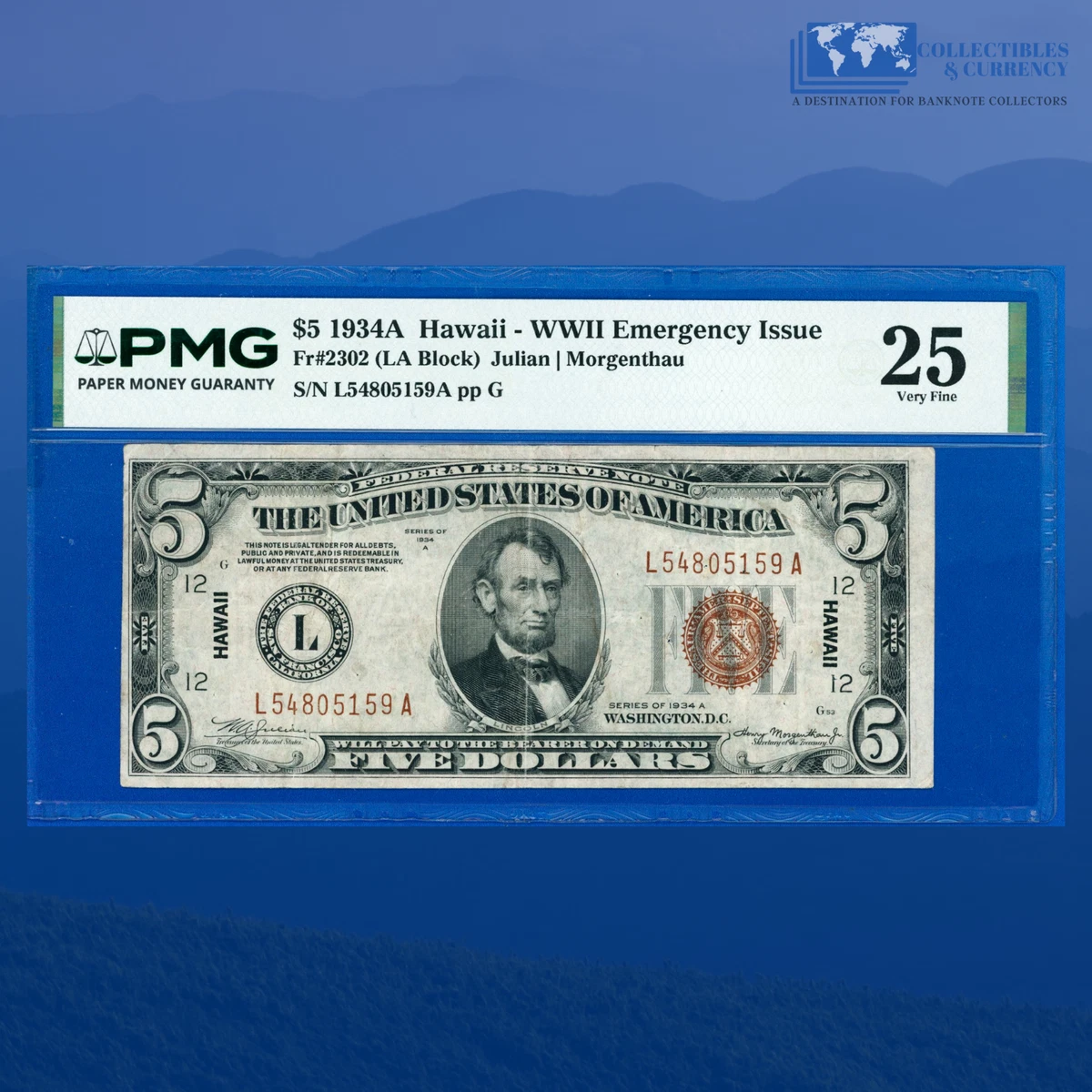 $5 US Hawaii Overprint Notes for sale | eBay