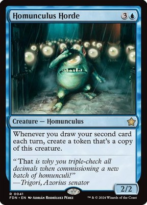 Homunculus Horde - 41 - NM - Rare - Foundations