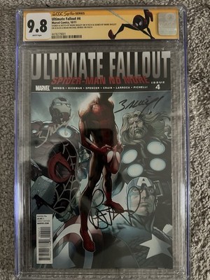 Ultimate Fallout 4 CGC SS 9.8 1st print 1st Appearance Of Miles Morales