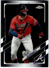 2021 Topps Chrome Update #USC94 Joc Pederson Atlanta Braves MLB