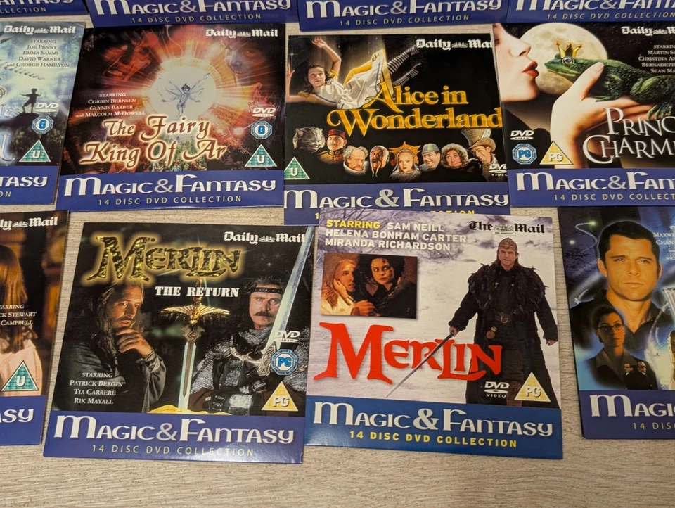 "Magic & Fantasy" DVD Collection 12 films bundle Daily Mail Promo - Image 4 of 4