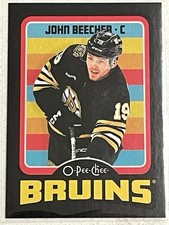 2024-25 O-Pee-Chee Retro Black Border /100 John Beecher #62