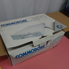 Commodore 1571 Disk Drive w Original Box, Man...