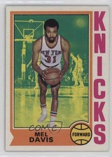 1974-75 Topps Mel Davis #43 0uf1