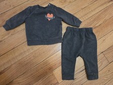 Cat Jack Set 2 Piece 3-6M Long Sleeves Shirt Pants
