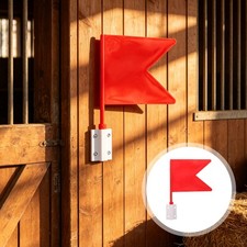 4 Sets Eckfahnen f&uuml;r Springparcours &ndash; 28,4 x 22,1 x 1,5 cm, Leitfahnen f&uuml;r