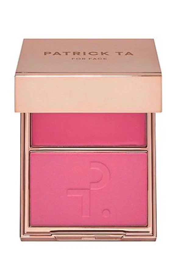 Patrick Ta Major Headlines Double-Take Crème & Powder Blush Duo Just Enough NEW - Image 2 of 4