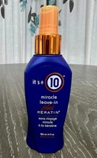 It's a 10 Miracle Leave-In Conditioner Plus Keratin ~ 4 fl oz / 120 ml ~ New