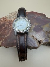 FOSSIL QUARTZ WOMENS WATCH PR-5167 NEW BATTERY BACKLIGHT NEEDS NEW BAND