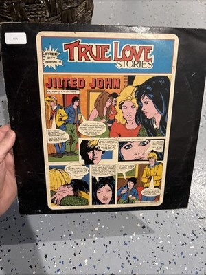 Jilted John True Love Stories LP w 12'' Board Game UK 1978 EMI NM
