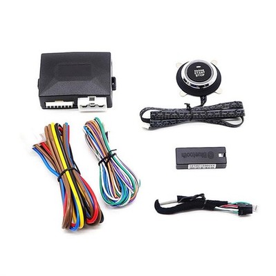 Smart Engine Start With Phone Remote Control Car One-Key Stop Button Bluetooth
