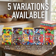 M M's Candy Variety Pack Selection Choose Flavor Size 55 OZ, 62 OZ