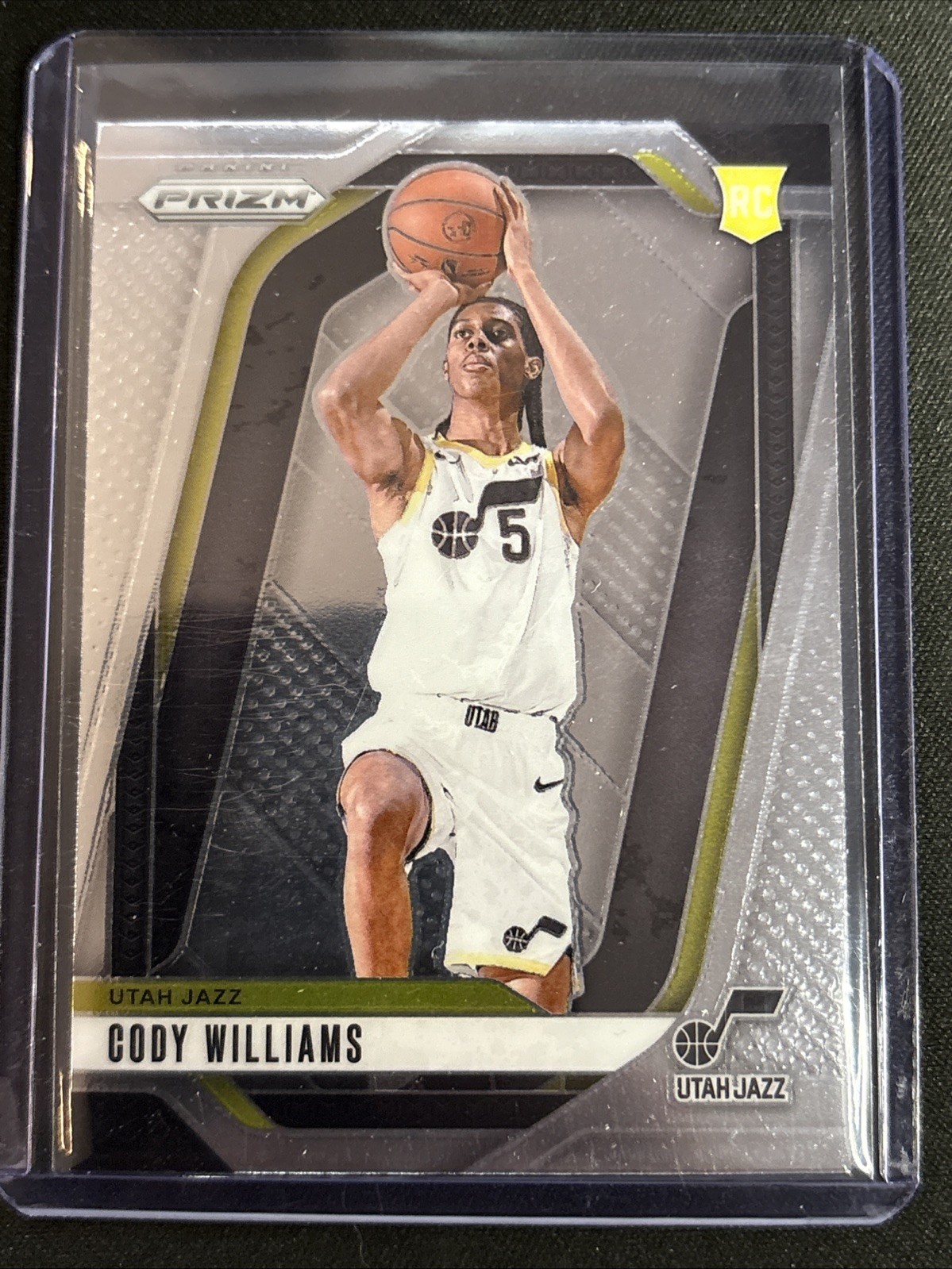 🔥Cody Williams 2024-25 Panini Prizm #232 RC Utah Jazz