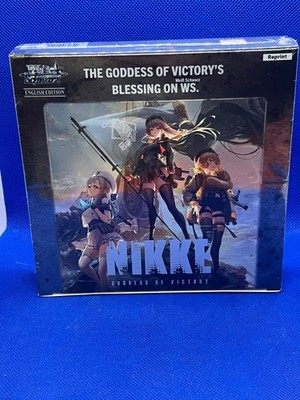 SEALED NEW Weiss Schwarz GODDESS OF VICTORY NIKKE Booster Box Reprint - 12 Packs