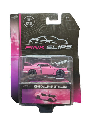 2023 Dodge Challenger SRT Hellcat HEMI V8 1:64 Jada Pink Slips PREMIUM DIECAST