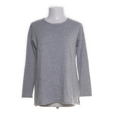 Santosh, Strickpullover, Größe: S, Grau, Kaschmir, Einfarbig, Feinstrick #iBe
