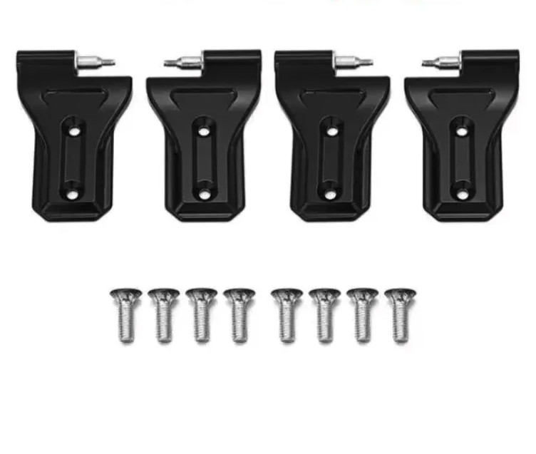 Charnières de portes Jeep Wrangler JL pour rouler portes ouvertes lors de vos raids outdoor