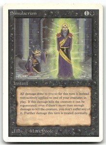 Simulacrum 129/302 Unlimited Edition MTG